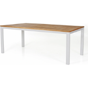 Stefano Tuintafel Wit - 180x90 cm Trestino