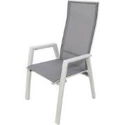Altona verstelbare stapelstoel mist grey