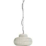 Light & Living - Hanglamp PIEDRA - Ø35x21.5cm - Wit
