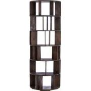 Light & Living - Wandkast LIMPYA - 76x37x212cm - Bruin