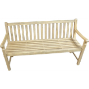 Kingston bank 150 cm acacia light teak look