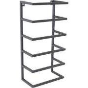 LOFT42 Kick Wandhanddoekenhouder 5 laags - Zwart - Metaal