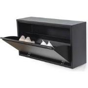 Spinder Design schoenenkast Billy 1 Maxi - Zwart - 6 paar schoenen