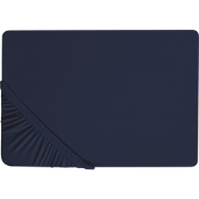 HOFUF - Laken - Marineblauw - 160 x 200 cm - Katoen