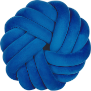 AKOLA  - Sierkussen - Marineblauw - 30 x 30 cm - Fluweel