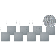 SASSARI PREMIUM - Zitkussen set van 8 - Grijsmelange - Polyester