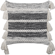 ROCHEA  - Sierkussen - Gebroken wit - 45 x 45 cm - Katoen