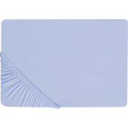 JANBU - Laken - Lichtblauw - 180 x 200 cm - Katoen