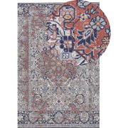 KORGAN - Laagpolig vloerkleed - Multicolor - 150 x 230 cm - Polyester