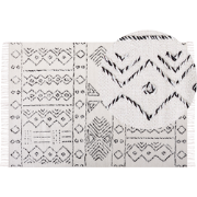 ALKENT - Shaggy tapijt - Gebroken wit - 160 x 230 cm - Wol