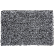 CIDE  - Shaggy vloerkleed - Zwart/Wit - 200 x 300 cm - Polyester
