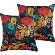 PROTEA  - Sierkussen set van 2 - Multicolor - 45 x 45 cm - Fluweel