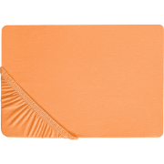JANBU - Laken - Oranje - 180 x 200 cm - Katoen