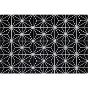 SIBEL - Laagpolig vloerkleed - Zwart - 160 x 230 cm - Viscose