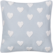 GAZANIA - Sierkussen - Grijs - 45 x 45 cm - Katoen