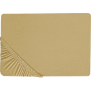 JANBU - Laken - Olijfgroen - 180 x 200 cm - Katoen