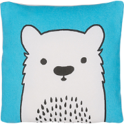 WARANASI  - Sierkussen - Blauw - 45 x 45 cm - Katoen