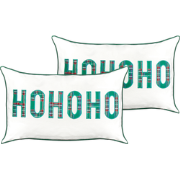 JOYCANDY - Sierkussen set van 2 - Wit - 30 x 50 cm - Katoen