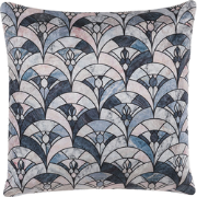KOODAL - Sierkussen - Donkerblauw - 45 x 45 cm - Polyester