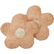 SORREL - Sierkussen set van 2 - Perzik - 45 x 45 cm - Katoen