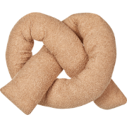 GLADIOLUS - Knoopkussen - Lichtbruin - Teddystof