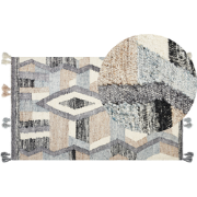 AYGEZARD - Kelim vloerkleed - Multicolor - 80 x 150 cm - Wol