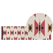 GARNI - Vloerkleed - Meerkleurig - 80 x 300 cm - Katoen