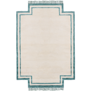 BERWARI - Vloerkleed - Lichtbeige - 160 x 230 cm - Viscose