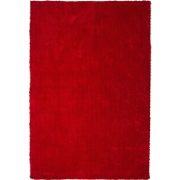 DEMRE  - Shaggy vloerkleed - Rood - 140 x 200 cm - Polyester