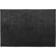 EVREN  - Shaggy vloerkleed - Zwart - 140 x 200 cm - Polyester