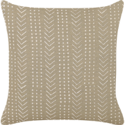 SENECIO  - Sierkussen - Gebroken wit - 45 x 45 cm - Katoen