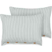 SEBRINE - Sierkussen set van 2 - Mintgroen - 40 x 60 cm - Polyester