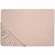 HOFUF - Laken - Beige - 200 x 200 cm - Katoen