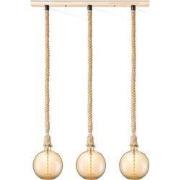 Home sweet home hanglamp Leonardo 3L Spiral g180 - amber