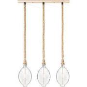 Home sweet home touw hanglamp Leonardo 3l Oval - helder