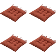 Madison -  Zitkussen Panama terra - Ca. 46x46 cm - Set van 4