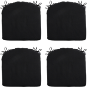 Madison -  Zitkussen Panama black - Ca. 46x48 cm - Set van 4