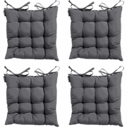 Madison -  Zitkussen Panama grey - Ca. 46x46 cm - Set van 4