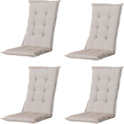 Madison -  Tuinstoelkussen Hoge Rug Panama linnen - Ca. 123x50 cm - Se...