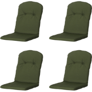 Madison -  Kuipstoelkussen Hoge Rug Panama green - Ca. 96x45 cm - Set ...