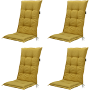 Madison -  Tuinstoelkussen Lage Rug Panama mustard - Ca. 105x50 cm - S...