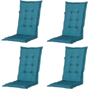 Madison -  Tuinstoelkussen Lage Rug Panama sea blue - Ca. 105x50 cm - ...