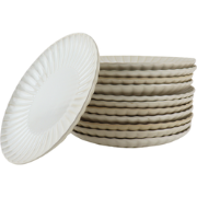 OTIX Ontbijtborden - Bordenset - 12 Persoons - Desertbord - 21cm - Wit...