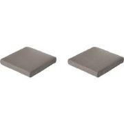 Madison -  Lounge Profi-Line Zitkussen Rib liver - Ca. 60x60 cm - Set ...
