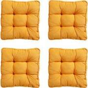 Madison -  Zitkussen Florance Panama golden glow - Ca. 47x47 cm - Set ...