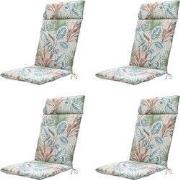 Madison -  Tuinstoelkussen Hoge Rug Cala natural - Ca. 120x50 cm - Set...