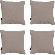 Madison -  Sierkussen Panama jute - Ca. 60x60 cm - Set van 4