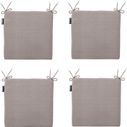 Madison -  Zitkussen Panama taupe - Ca. 40x40 cm - Set van 4