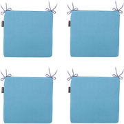 Madison -  Zitkussen Panama aqua - Ca. 40x40 cm - Set van 4