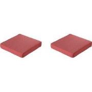 Madison -  Lounge Profi-Line Zitkussen Manchester red - Ca. 73x73 cm -...